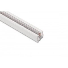 LED takelis 3 fazių Maxlight baltas 200cm MHT1-200-WH kaina ir informacija | Įmontuojami šviestuvai, LED panelės | pigu.lt