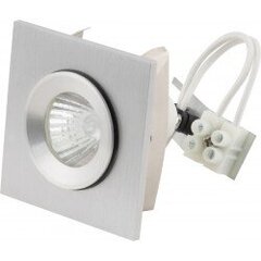 Spotlight Maxlight Shower kolekcija chromas 6x6cm GU4 IP44 H0004 kaina ir informacija | Lubiniai šviestuvai | pigu.lt