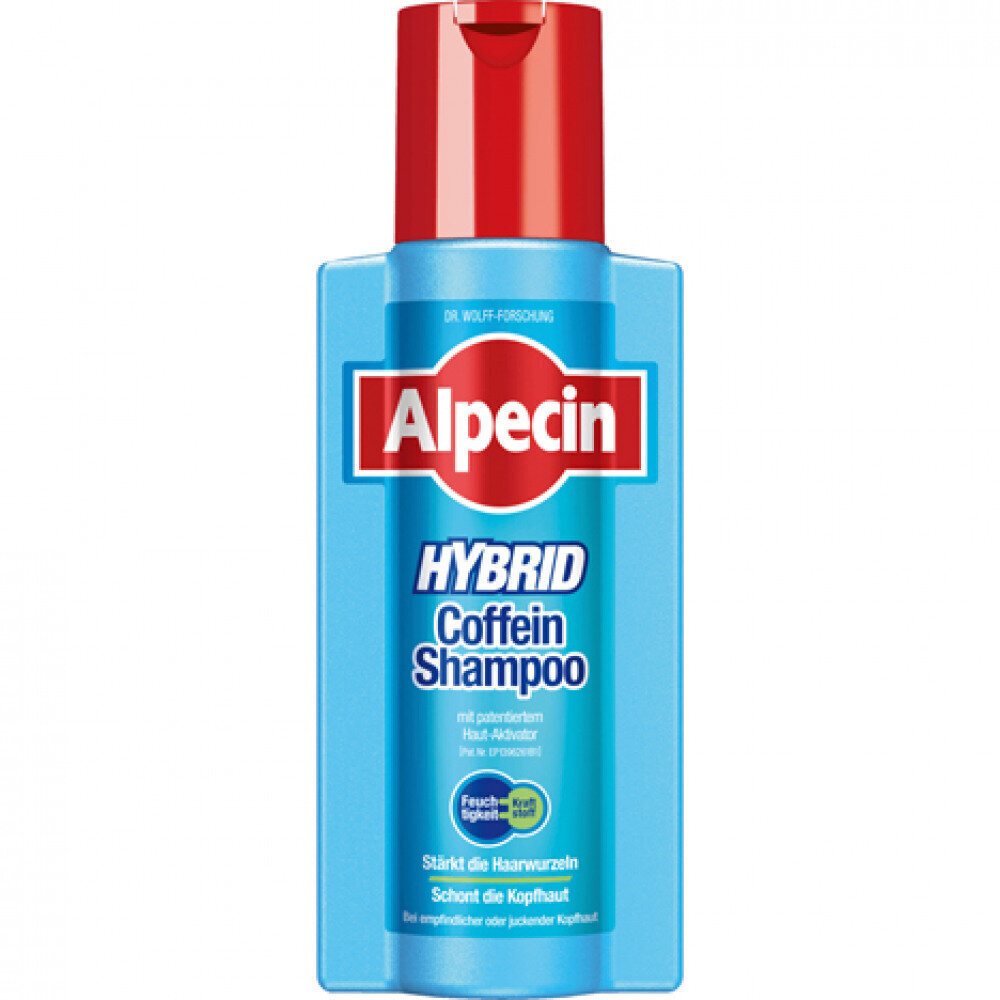Šampūnas jautriai arba niežtinčiajai galvos odai Alpecin Hybrid Caffeine, 250 ml kaina ir informacija | Šampūnai | pigu.lt