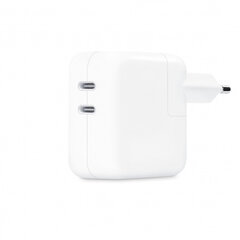 Apple 35W Dual USB-C Port Power Adapter - MNWP3ZM/A kaina ir informacija | Apple Kompiuterinė technika | pigu.lt