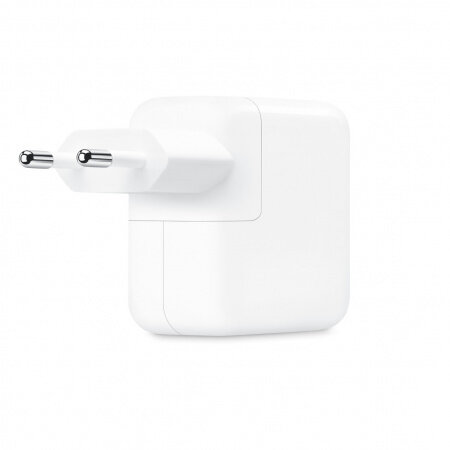 Apple 35W Dual USB-C Port Power Adapter - MNWP3ZM/A kaina ir informacija | Įkrovikliai nešiojamiems kompiuteriams | pigu.lt