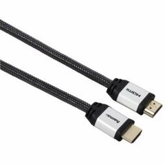 Hama HDMI Male - HDMI Male 4m Metal цена и информация | Кабели для телефонов | pigu.lt