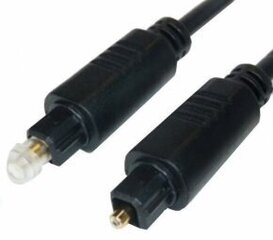 Brackton Audio optical 1m Toslink OEM цена и информация | Кабели и провода | pigu.lt