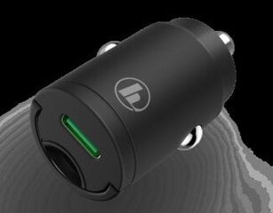 Hama Mini Car Charger 18W Black цена и информация | Зарядные устройства для телефонов | pigu.lt