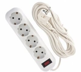 Bellight Extension cord with 4 sockets  3m цена и информация | Удлинители | pigu.lt