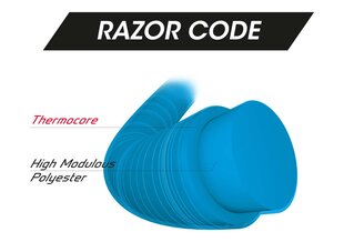 Струны для теннисных ракеток Tecnifibre RAZOR CODE, 200 м, 1,20 мм, черные цена и информация | Товары для большого тенниса | pigu.lt