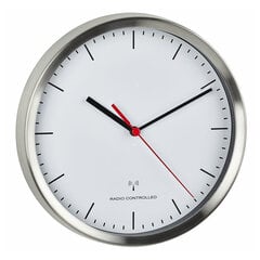 Sieninis laikrodis su nerūdijančio plieno rėmu TFA 60.3530 kaina ir informacija | Laikrodžiai | pigu.lt