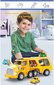 Vilkikas su inercinėmis mašinėlėmis ir lėktuvu kaina ir informacija | Žaislai berniukams | pigu.lt