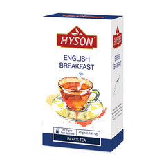 Чай HYSON English Breakfast 40 г (2 г x 20) цена и информация | Чай | pigu.lt