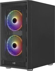 Aerocool Graphite-G-BK-v2 kaina ir informacija | Korpusai | pigu.lt