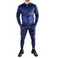 Veliūrinis laisvalaikio kostiumas vyrams Made In Lithuania sVVK2012, mėlynas kaina ir informacija | Sportinė apranga vyrams | pigu.lt
