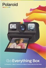 Фотоаппарат Polaroid Go Everything Box, черный цена и информация | Мгновенные фотоаппараты | pigu.lt