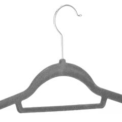 Комплект вешалок Springos, 3 шт., серые цена и информация | Вешалки и мешки для одежды | pigu.lt