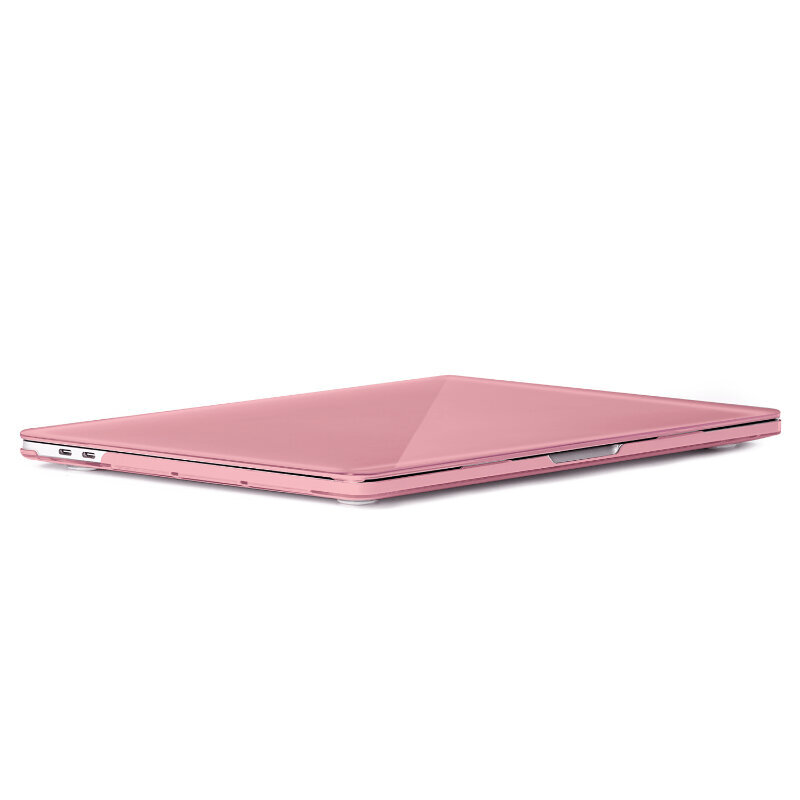 Clip on dėklas Puro skirtas Macbook Air 13" (M1 2021/2020/2018), rožinis kaina ir informacija | Krepšiai, kuprinės, dėklai kompiuteriams | pigu.lt