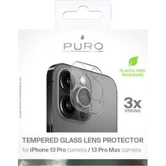 Puro Tempered Glass Camera Lens Protector цена и информация | Защитные пленки для телефонов | pigu.lt