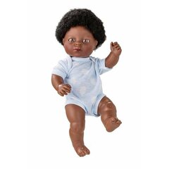 Куколка Berjuan Newborn, африканка, 38 см цена и информация | Игрушки для девочек | pigu.lt
