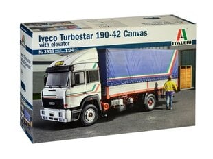 Plastikinis surenkamas modelis Italeri Iveco Turbostar 190-42 Canvas, 1/24, 3939 kaina ir informacija | Konstruktoriai ir kaladėlės | pigu.lt