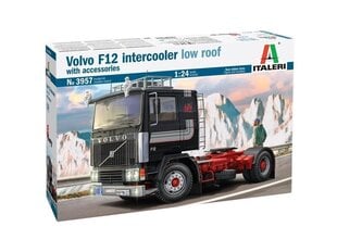 Сборная пластиковая модель Italeri - Volvo F12 Intercooler Low Roof, 1/24, 3957 цена и информация | Конструкторы и кубики | pigu.lt