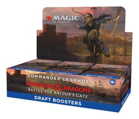 Žaidimo kortų papildymas MTG Commander Legends Baldur's Gate Draft Booster, 24 vnt kaina ir informacija | Stalo žaidimai, galvosūkiai | pigu.lt