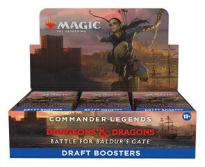 Пополнение игральных карт MTG Commander Legends Baldur's Gate Draft Booster, 24 шт. цена и информация | Настольные игры, головоломки | pigu.lt