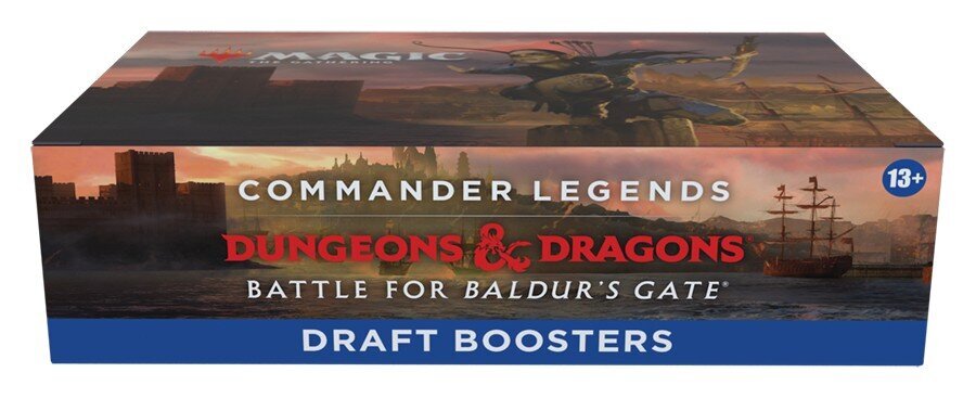 Žaidimo kortų papildymas MTG Commander Legends Baldur's Gate Draft Booster, 24 vnt kaina ir informacija | Stalo žaidimai, galvosūkiai | pigu.lt