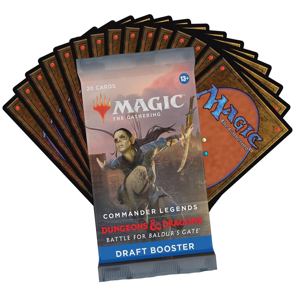 Kortų žaidimas Magic The Gathering Commander Legends: Battle for Baldur’s Gate Draft Booster kaina ir informacija | Stalo žaidimai, galvosūkiai | pigu.lt