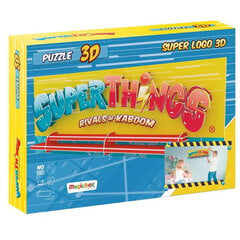 3D-паззл Superlogo Superthings (80 x 31 x 7 cм) цена и информация | Пазлы | pigu.lt