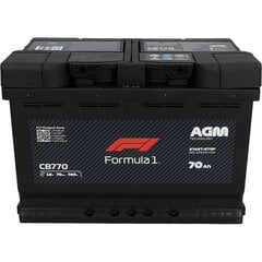 Автомобильный аккумулятор Formula 1 F110868 760 A 12 В 70 Ah цена и информация | Аккумуляторы | pigu.lt
