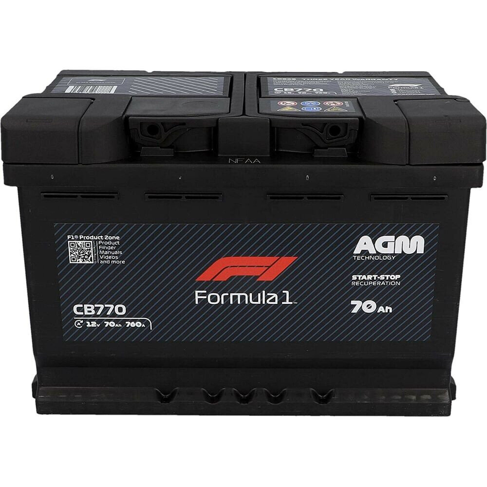 Automobilio akumuliatorius Formula 1 F110868 760 A 12 V 70 Ah цена и информация | Akumuliatoriai | pigu.lt