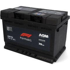 Automobilio akumuliatorius Formula 1 F110868 760 A 12 V 70 Ah kaina ir informacija | Akumuliatoriai | pigu.lt