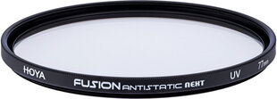 UV filtras Hoya Fusion Antistatic Next 82mm цена и информация | Фильтры для объективов | pigu.lt