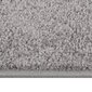 vidaXL Kilimėlis, pilkos spalvos, 160x230cm, trumpi šereliai kaina ir informacija | Kilimai | pigu.lt