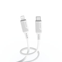 Dudao, USB TypeC - Lightning, 1 м цена и информация | Кабели для телефонов | pigu.lt