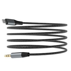 Dudao audio cable, Lightning - mini jack 3.5mm, 1 m kaina ir informacija | Laidai telefonams | pigu.lt