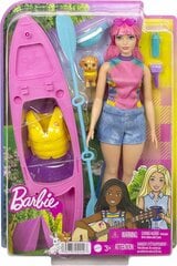 Barbė Malibu Daisy su kanoja цена и информация | Игрушки для девочек | pigu.lt