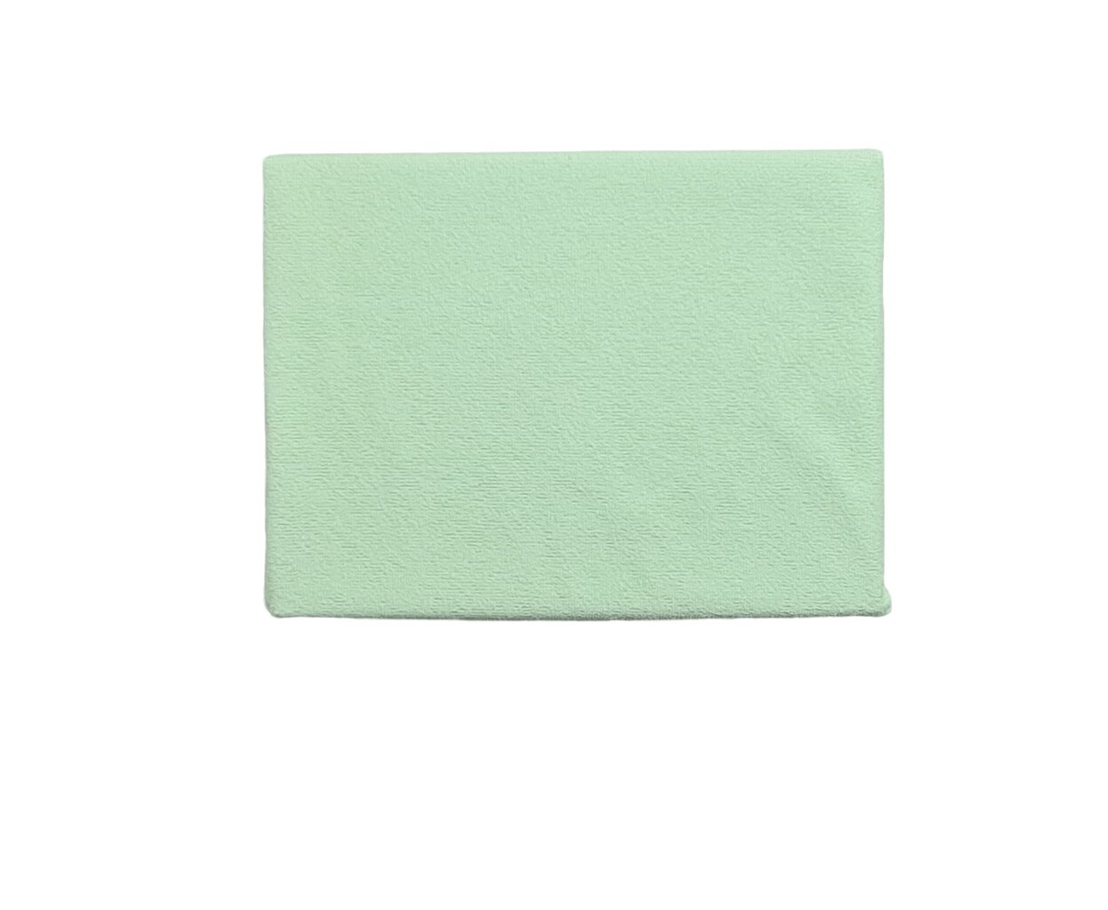 Neperšlampama frotė paklodė su guma, žalia 60x120 cm цена и информация | Paklodės | pigu.lt