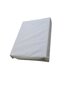 Neperšlampama frotė paklodė su guma, balta 80x160 cm kaina ir informacija | Paklodės | pigu.lt