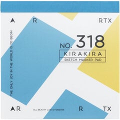 Eskizų sąsiuvinis ARRTX, 18x18 cm, 56 lapų kaina ir informacija | Piešimo, tapybos, lipdymo reikmenys | pigu.lt