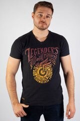 Мужская футболкa LEGENDERS HARTMANBLACK-S цена и информация | Футболка мужская | pigu.lt