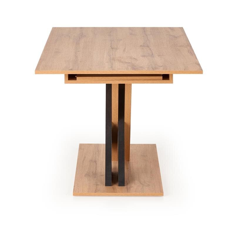 Stalas Halmar Xarelto, rudas kaina ir informacija | Virtuvės ir valgomojo stalai, staliukai | pigu.lt