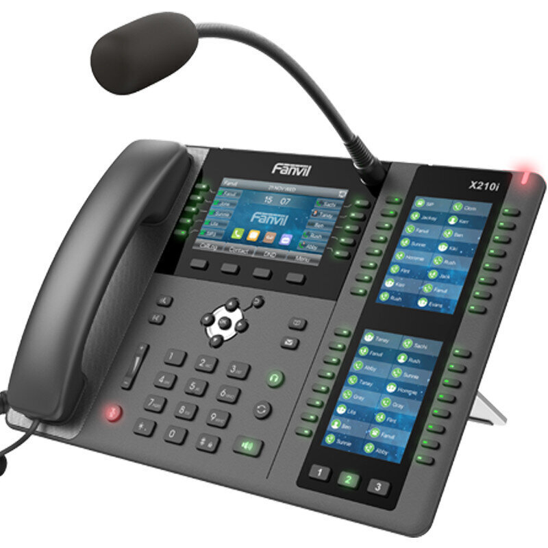 Fanvil X210I, juoda цена и информация | Stacionarūs telefonai | pigu.lt