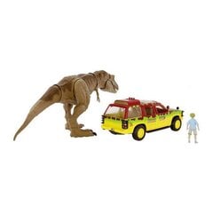 Žaislas Mattel Dinosaurio T-Rex Jurassic World Automobilis kaina ir informacija | Žaislai berniukams | pigu.lt