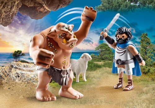 70470 PLAYMOBIL® History Odysseus And The Cyclops Polyphemus kaina ir informacija | Konstruktoriai ir kaladėlės | pigu.lt