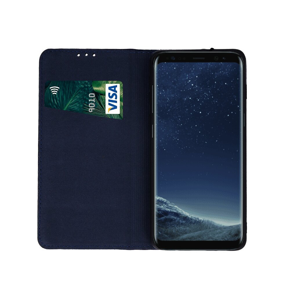 Geniune Leather Smart Pro, skirtas Samsung Galaxy A53 5G navy blue цена и информация | Telefono dėklai | pigu.lt