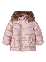 Name IT детская куртка 160г 13192481*01, серо-розовый цена и информация | Куртки, пальто для девочек | pigu.lt