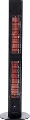 SUNRED Heater RD-DARK-3000L, Valencia Dark Lounge Infrared, 3000 W, Black цена и информация | Обогреватели | pigu.lt