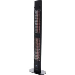 SUNRED Heater RD-DARK-3000L  Valencia Dark Lounge Infrared  3000 W  Black  IP55 цена и информация | Обогреватели | pigu.lt