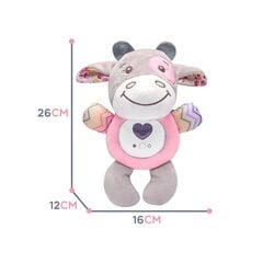 Интерактивная мягкая игрушка для малышей WOOPIE Light Sound Bull Teether Sleeper цена и информация | Игрушки для малышей | pigu.lt