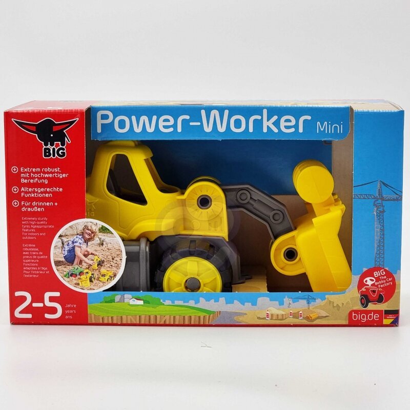 Mini krautuvas Big Power Worker цена и информация | Žaislai berniukams | pigu.lt