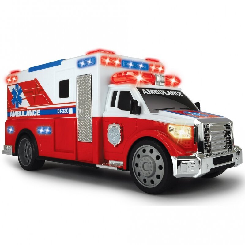 Žaislinis Greitosios pagalbos automobilis su priedais Dickie, 33cm kaina ir informacija | Žaislai berniukams | pigu.lt